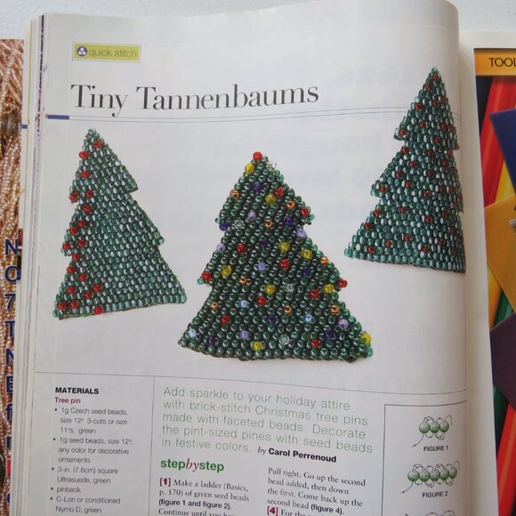 Bead and Button Magazine Creative Ideas For The Art of Beads, Jewelry Dec 2004 - Picture 3 of 16